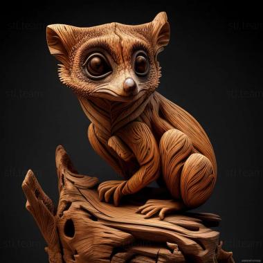 3D модель Lepilemur sahamalazensis (STL)